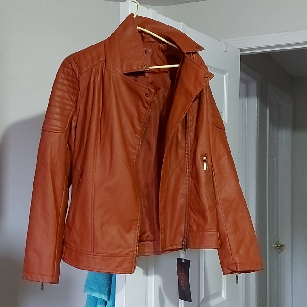 Leather jacket